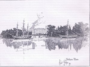 Gatchina Palace, St Petersburg by Herbert Railton